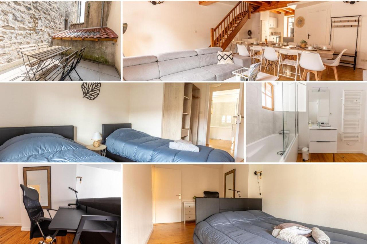 Le Double Pirou # 2 Appartements # Halte Auvergne Тьер Экстерьер фото